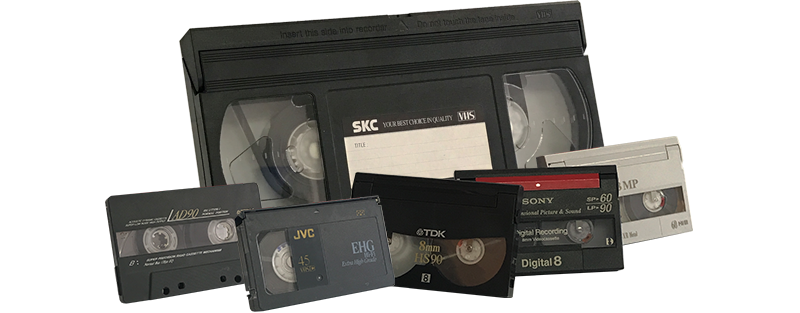 VHS, Hi8, Digital8, digitalizace