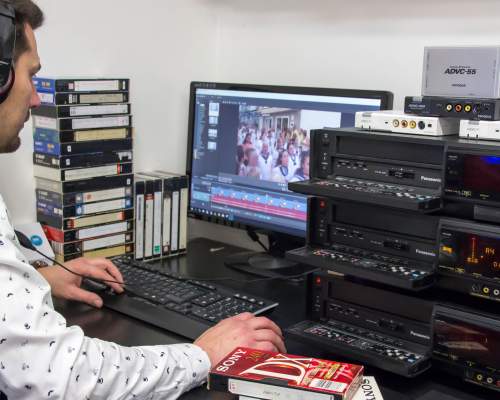 Videopřehrávač s TBC v digitalizaci VHS
